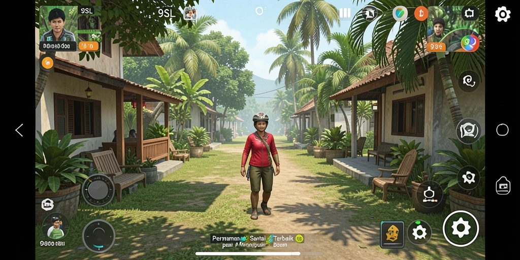 Tampilan menarik dari gameplay 9SL yang mengasyikkan.