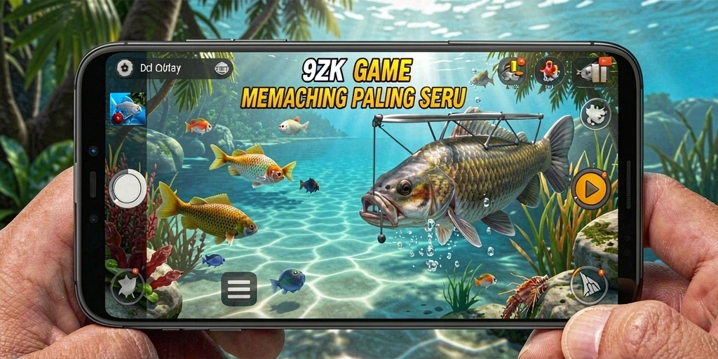 Tangkapan ikan besar dalam gameplay seru di 9ZK.