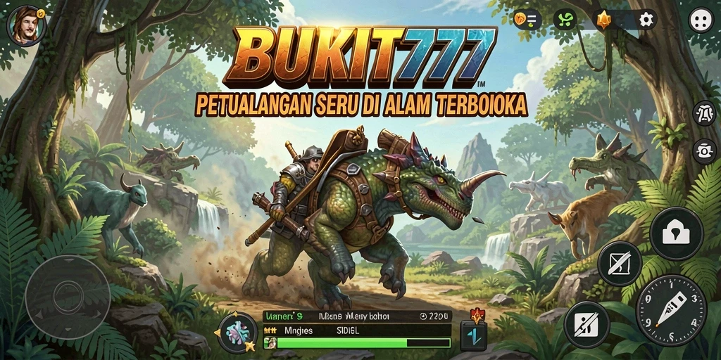 Tampilan gameplay BUKIT777 menampilkan eksplorasi yang mendebarkan dan tantangan yang harus dihadapi.
