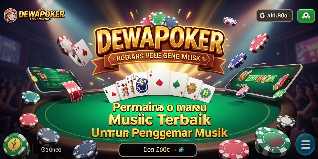Tampilan antarmuka permainan DEWAPOKER yang penuh warna dan menarik.