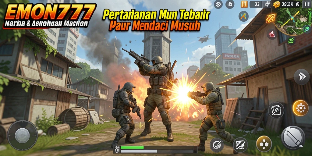 Gameplay seru EMON777 dengan strategi Tower Defense yang mendebarkan.