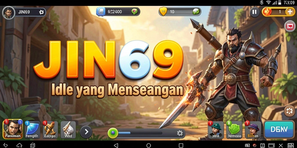Tampilan gameplay JIN69 yang menarik dan interaktif.