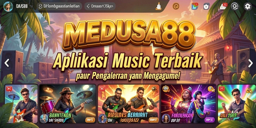Tampilan gameplay MEDUSA88 yang interaktif dan menarik.