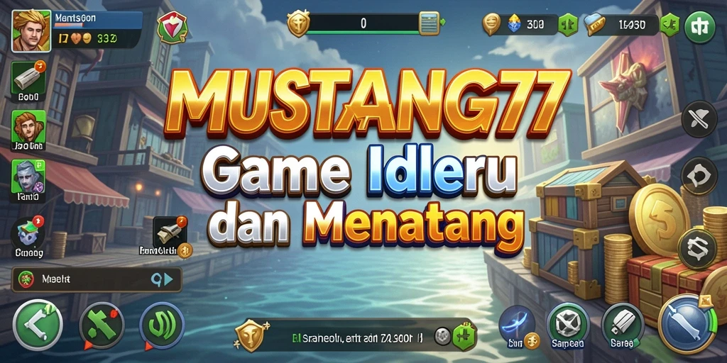 Tampilan gameplay seru dan menantang dari MUSTANG77.