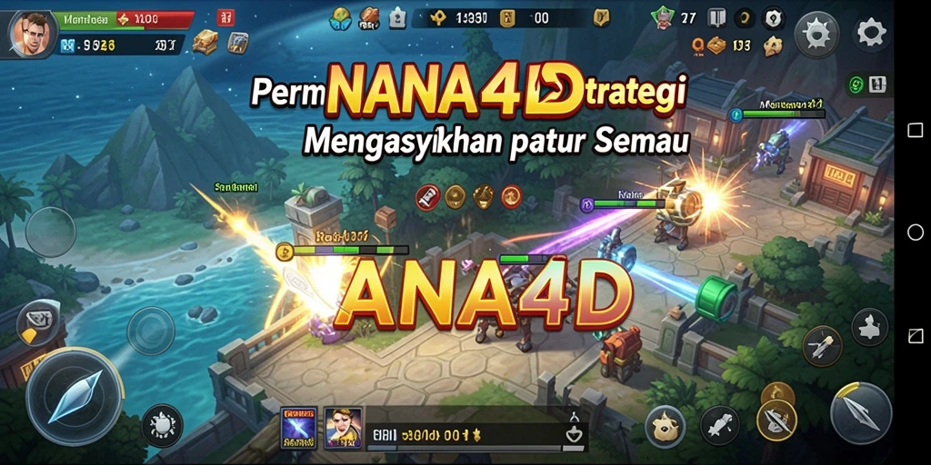 Tampilan menarik dari gameplay <strong>NANA4D</strong> yang dinamis dan penuh strategi.