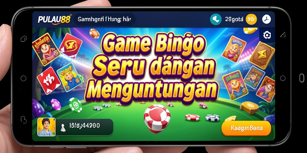 Tampilan gameplay seru dalam permainan Bingo PULAU88.