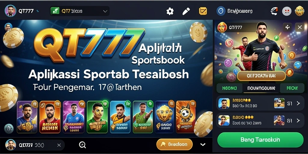 Tampilan gameplay QT777 yang menakjubkan untuk pengalaman sportsbook.
