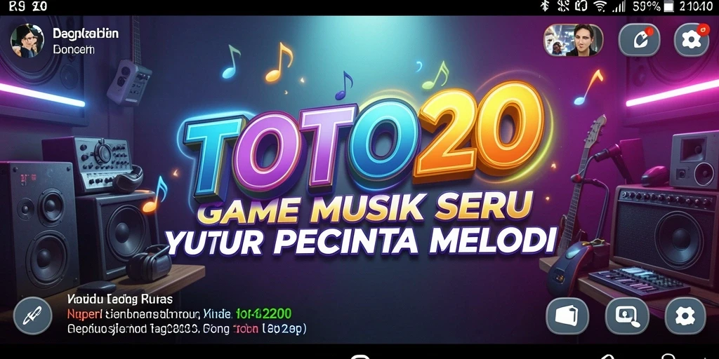Tampilan gameplay TOTO20 yang interaktif dan penuh warna.