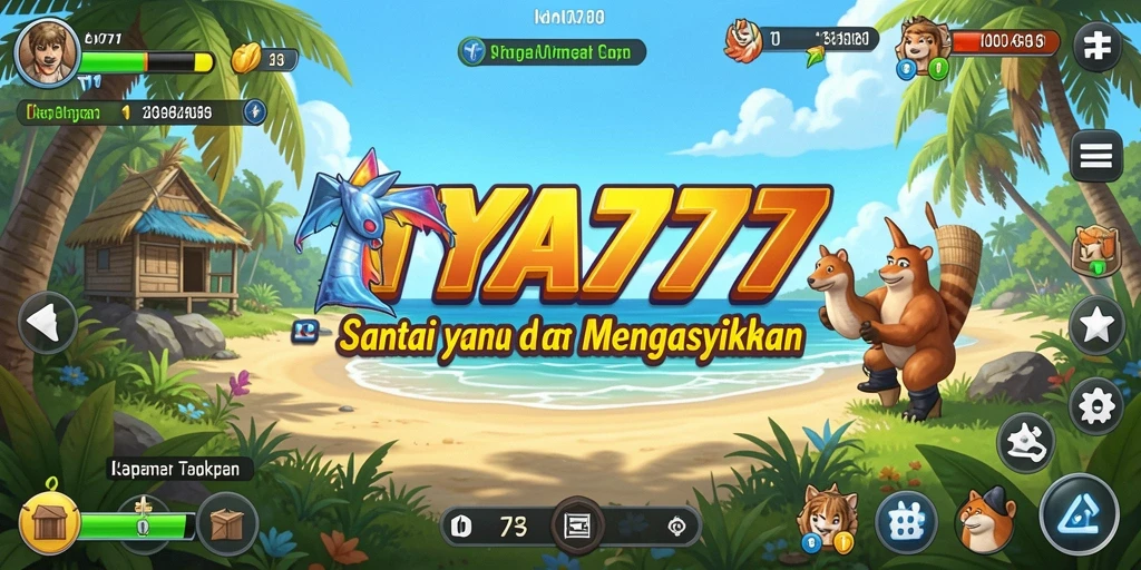 Screenshot gameplay TYA777 menampilkan keseruan permainan casual.