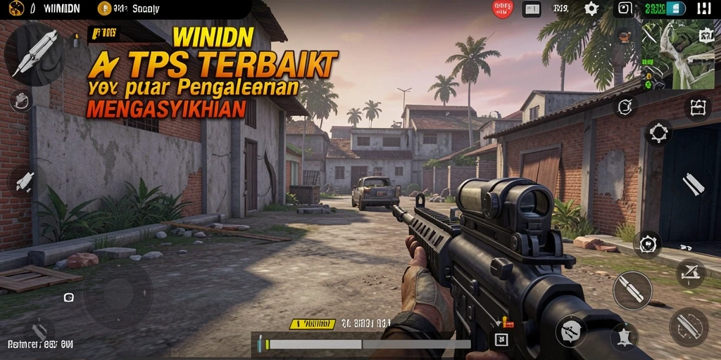 Tampilan gameplay seru WINIDN yang penuh aksi.